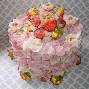 $10 LAST CHANCE Flower Cake artificial propdisplay